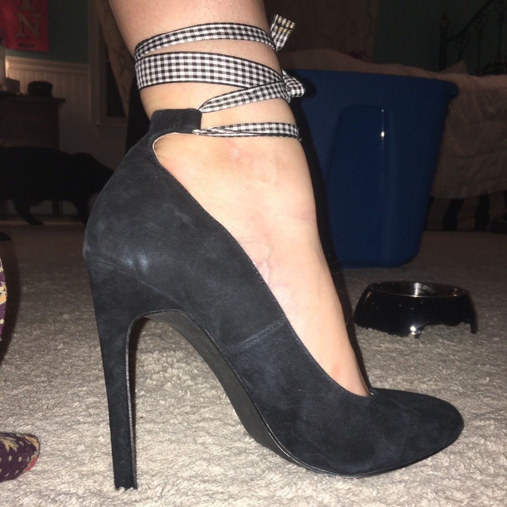 Steve Madden Lace-Up Pumps